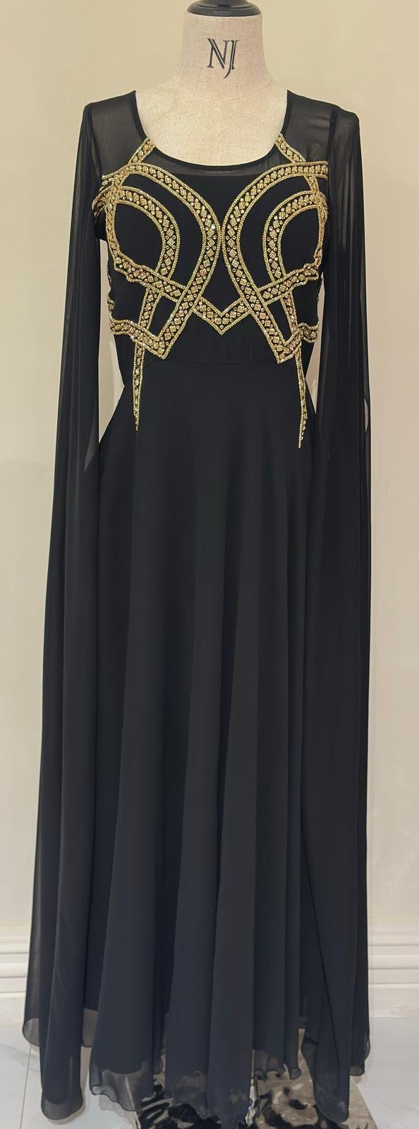 black dress Dress 0196 - Image 1